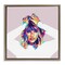 Stupell Industries Rainbow Haired Taylor Framed Floater Canvas Wall Art Design by Birch&Ink